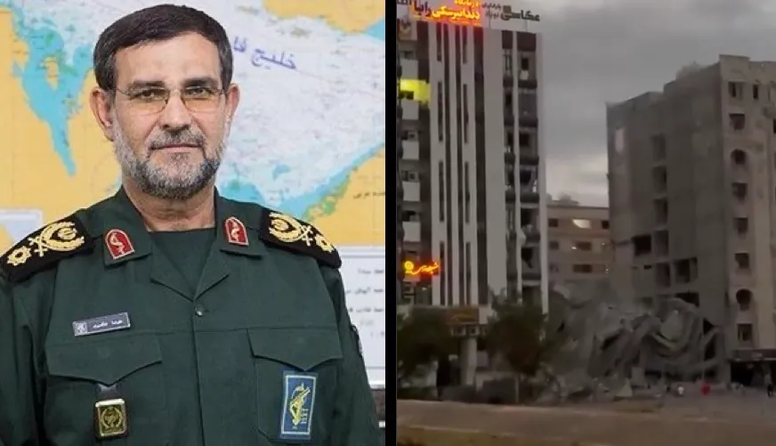 இஸ்ரேல் மீது ஈரானின் கொத்து குண்டு வீச்சு: பதிலடித் தாக்குதலில் IRGC கடற்படைத் தளபதி படுகொலை!